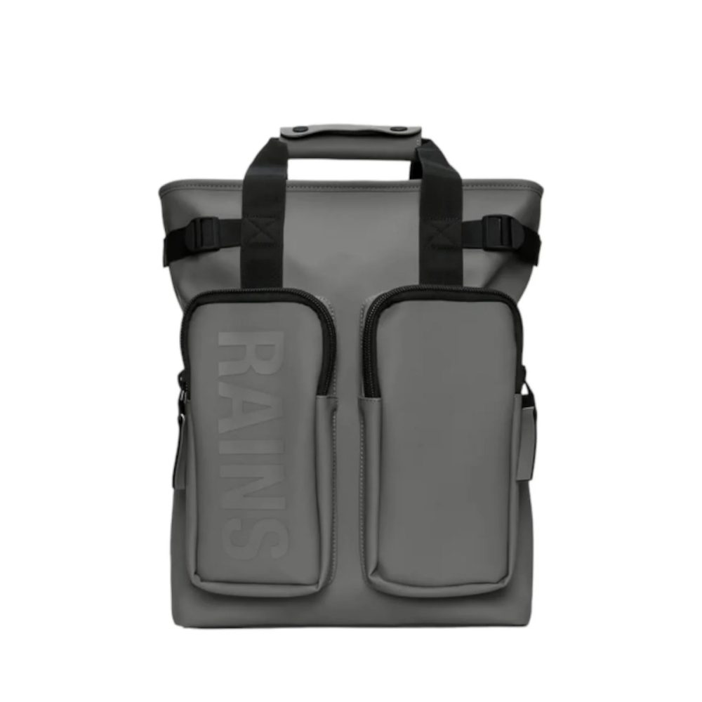 Rains Zaino Texel Tote Backpack Grigio
