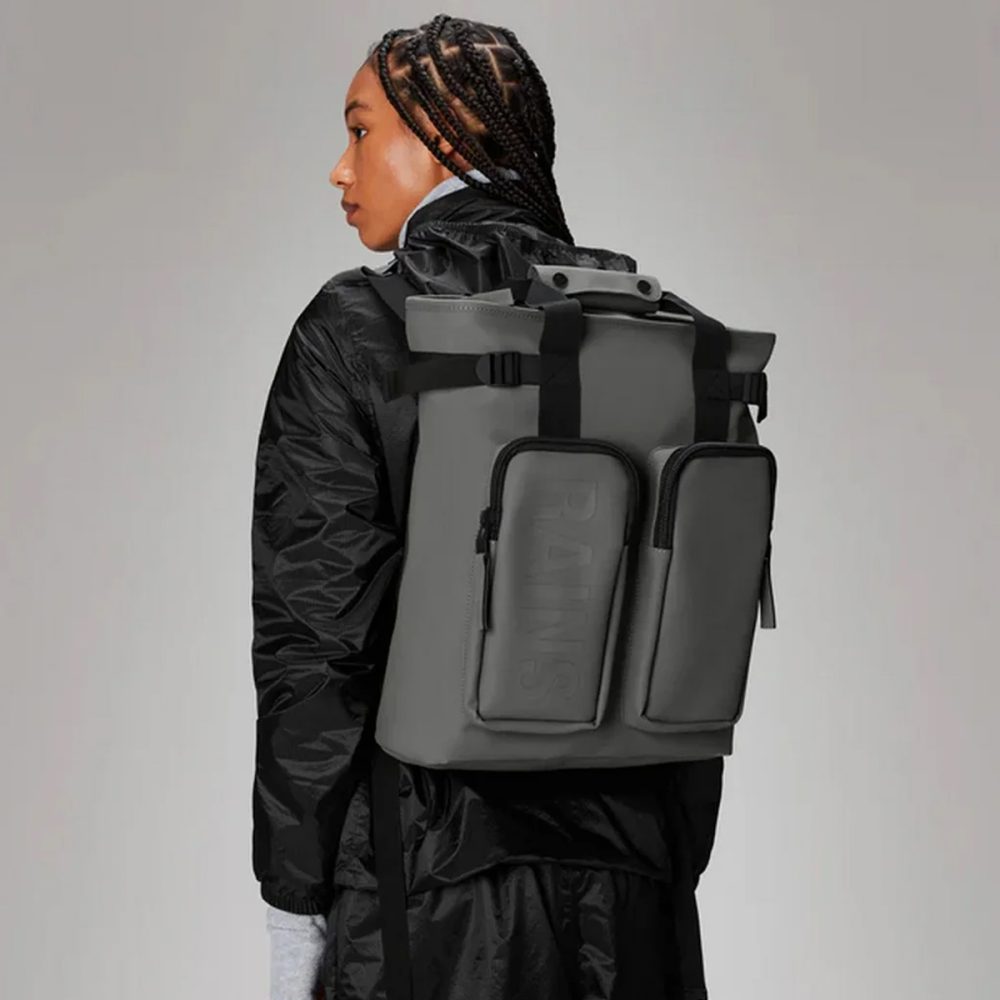Rains Zaino Texel Tote Backpack Grigio - immagine 2