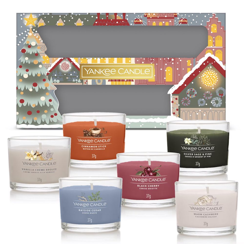 Yankee Candle Confezione regalo 6 candele Votive in vetro - immagine 2