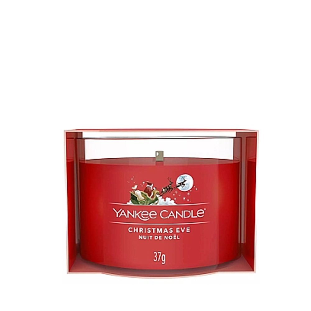 Yankee Candle Signature Christmas Eve Candela Votiva in vetro