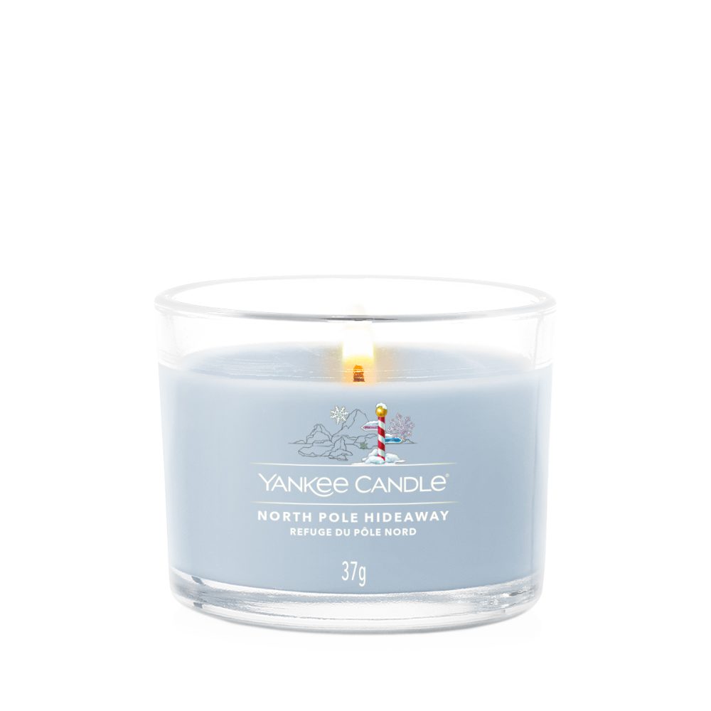 Yankee Candle Signature North Pole Hideaway Candela Votiva in vetro - immagine 2