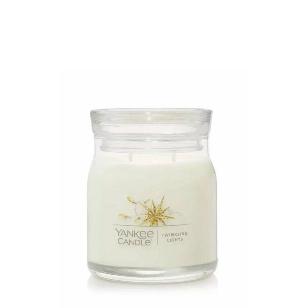 Yankee Candle Signature Twinkling Lights Candela Giara Media