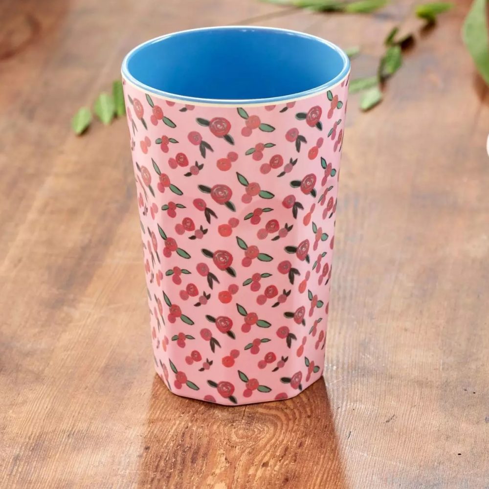 Rice bicchiere alto Roseto - immagine 2