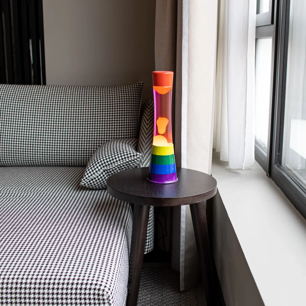 Fisura Lampada Lava Lamp Rainbow - immagine 3