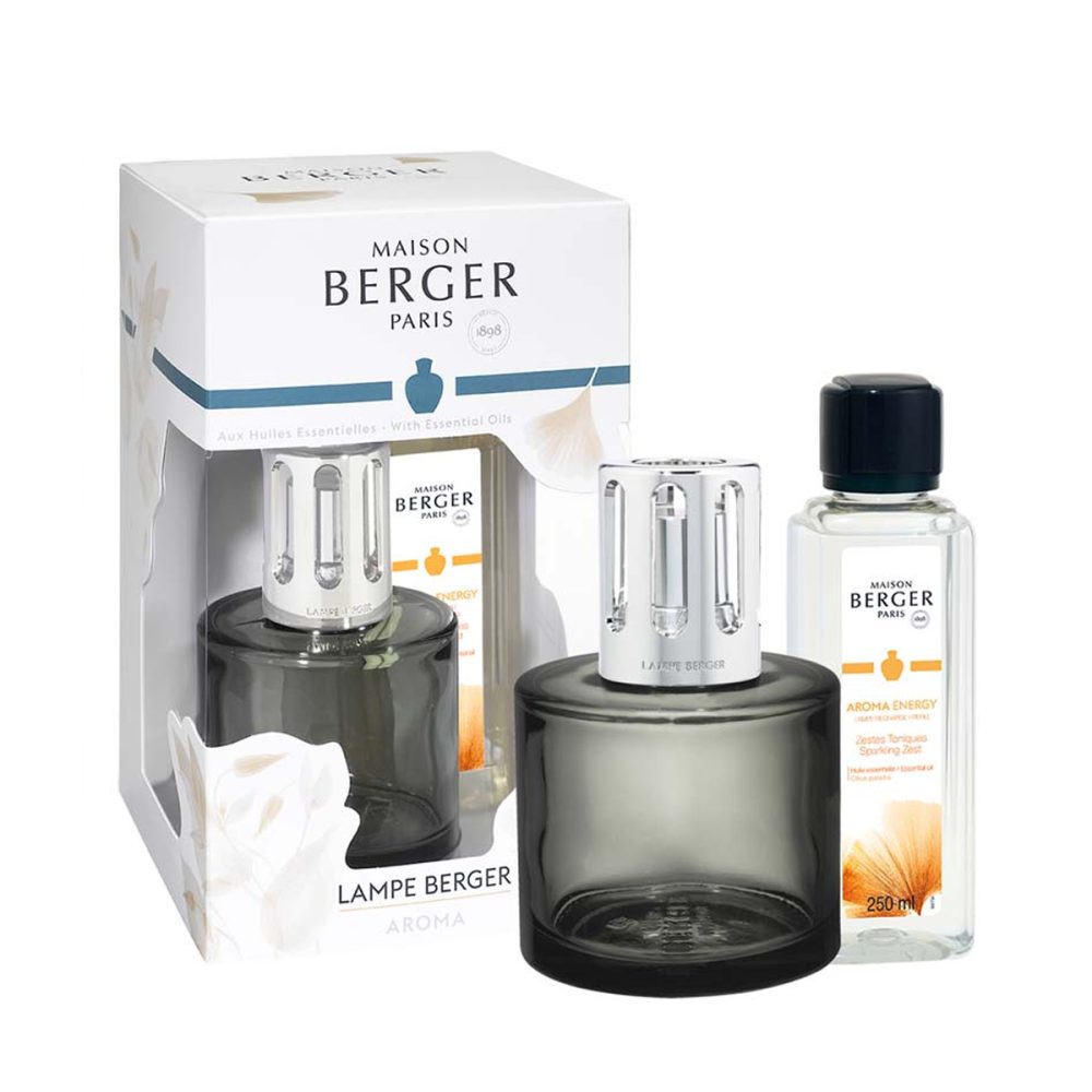 Lampe Berger Cofanetto Lampada Catalitica Aroma Energy 2024 Grigia