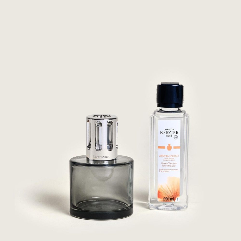 Lampe Berger Cofanetto Lampada Catalitica Aroma Energy 2024 Grigia - immagine 2