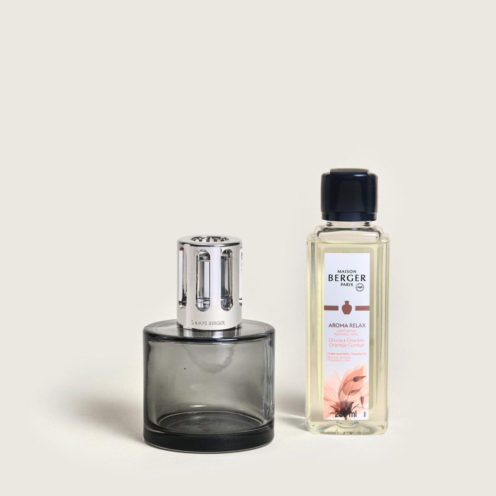 Lampe Berger Cofanetto Lampada Catalitica Aroma Relax 2024 Grigia - immagine 2