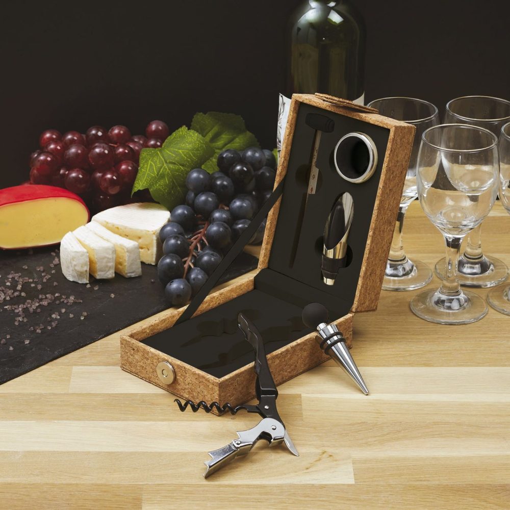 Cofanetto Sommelier in sughero - immagine 2