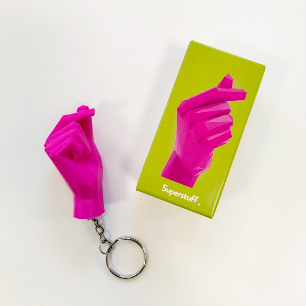 Dillo con le mani Superstuff Portachiavi Love - immagine 3