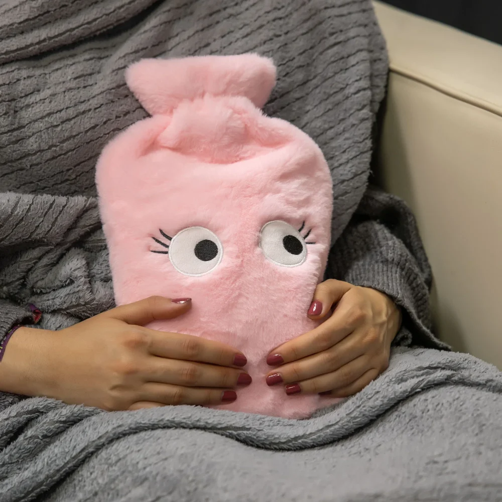 Fisura Borsa dell'Acqua Calda Occhioni Rosa - immagine 3
