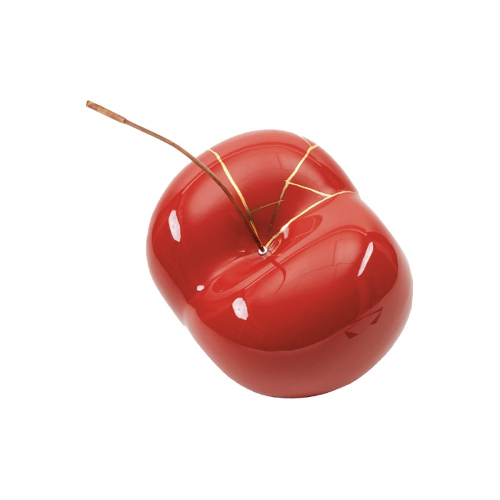 Ceramiche Crescentini Gegia Grande Rossa Kintsugi
