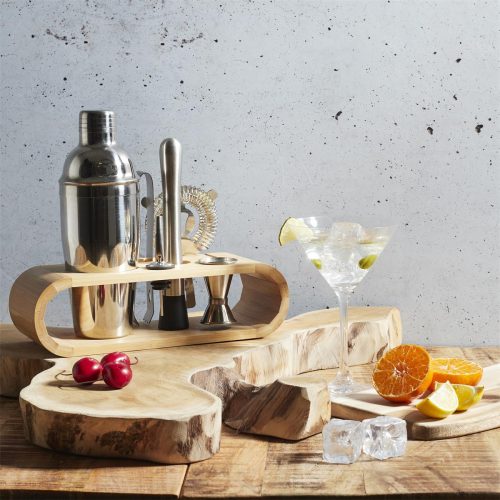 Cofanetto Cocktail con supporto in bambù