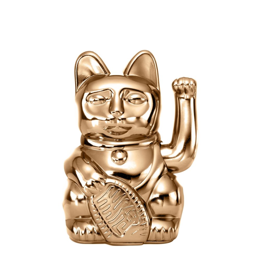 Donkey Maneki Neko Lucky Cat Shiny Platinum