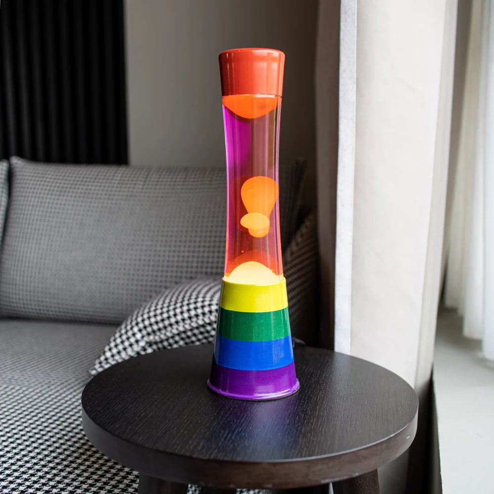 Fisura Lampada Lava Lamp Rainbow - immagine 4