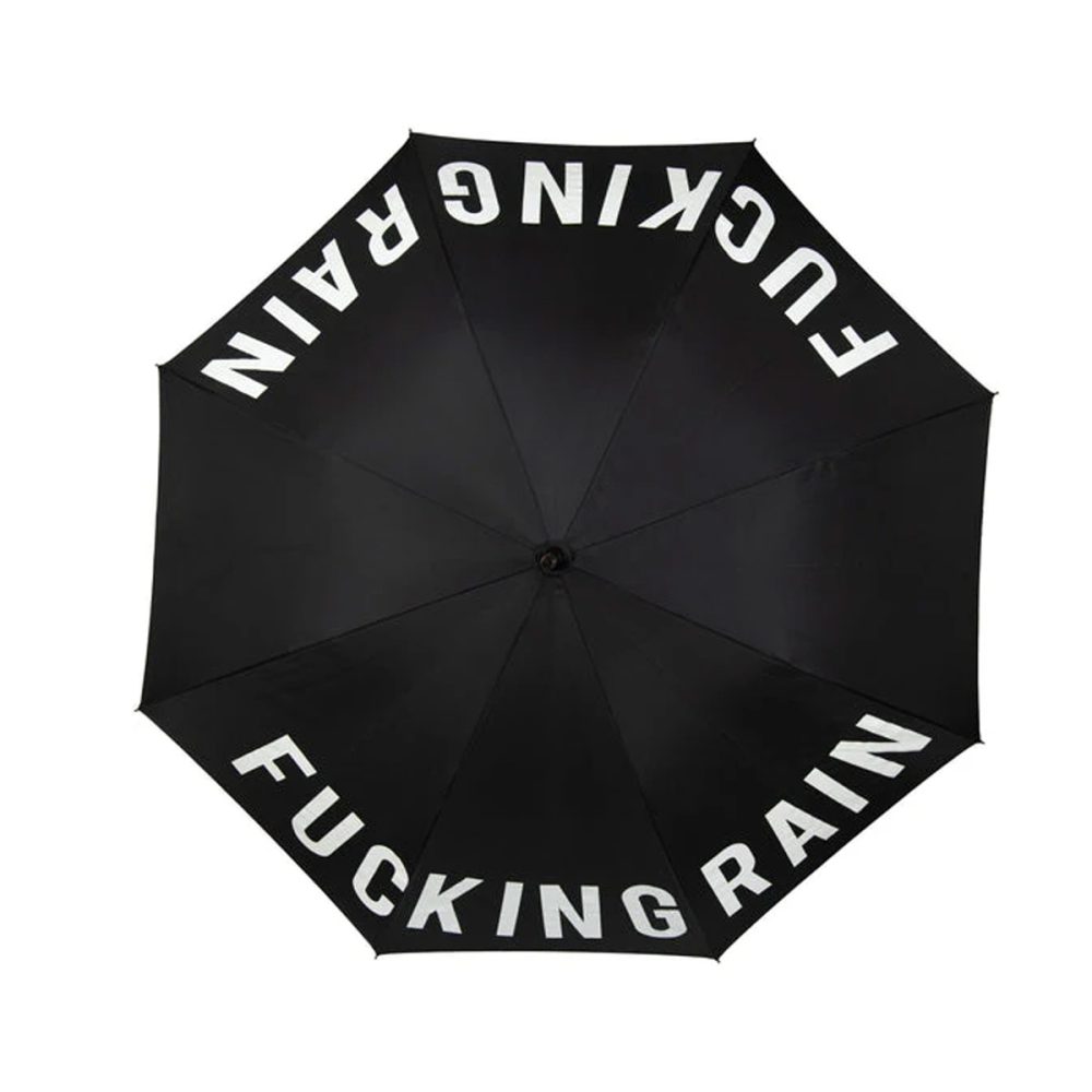 Fisura Ombrello Fucking Rain Nero - immagine 2