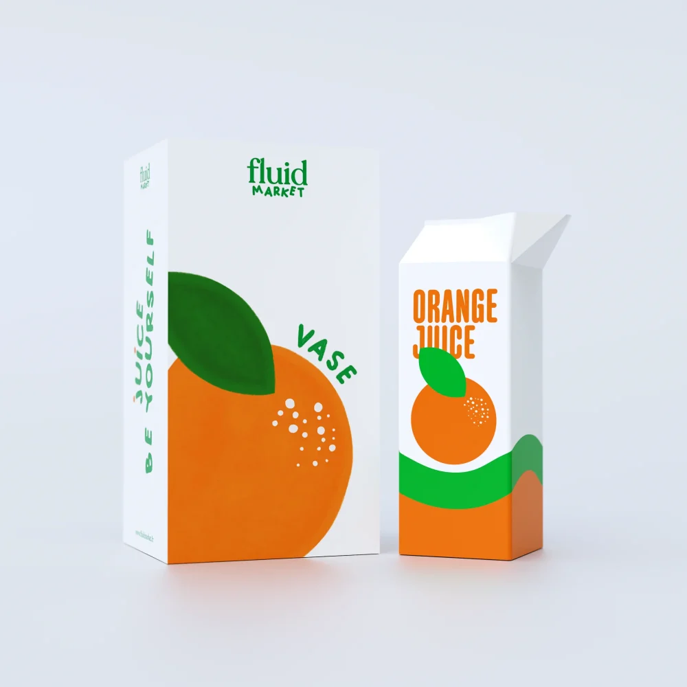 Fluid Market Vaso Orange Juice - immagine 3