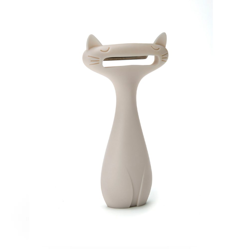 Peleg Design Cat Peeler pela verdure bianco
