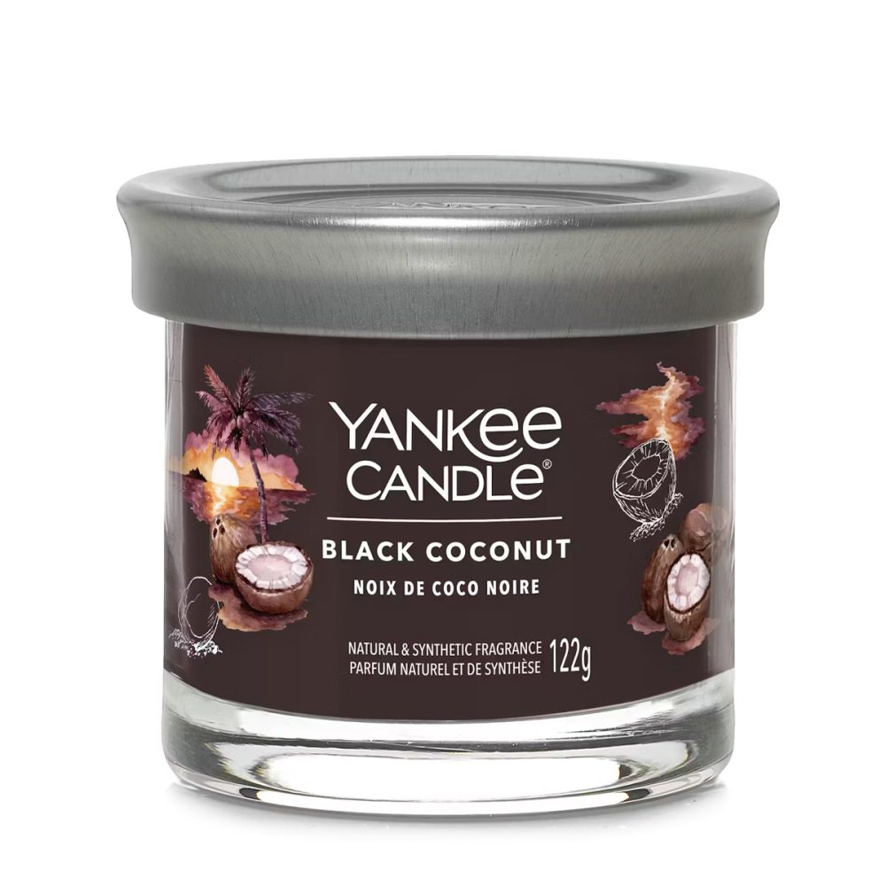 Yankee Candle Signature Black Coconut Candela Tumbler Piccolo