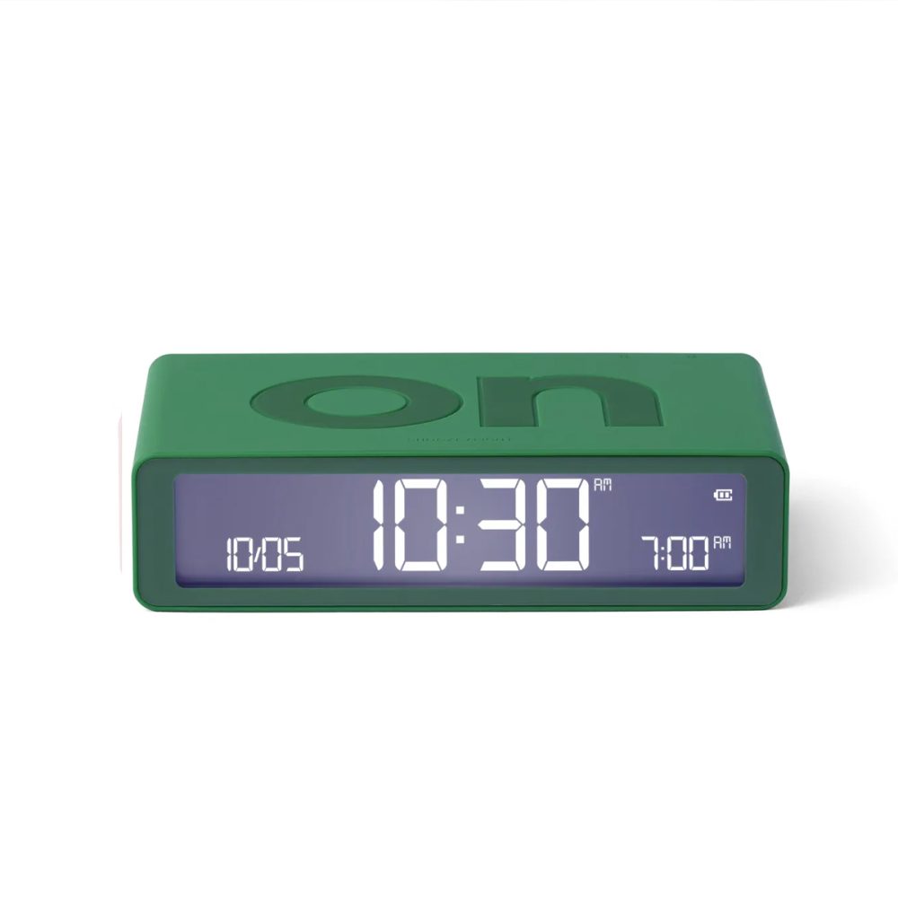 Lexon Flip Sveglia reversibile Verde