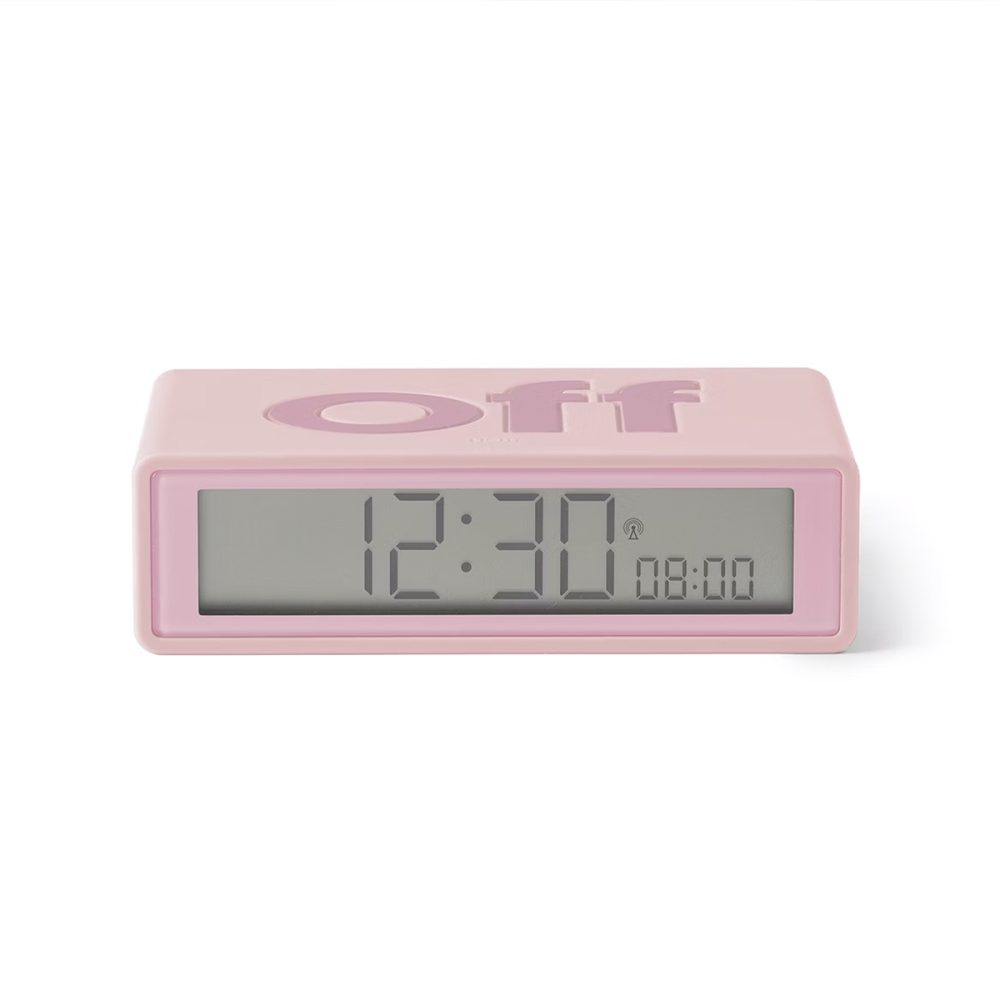 Lexon Flip Travel Sveglia reversibile Rosa