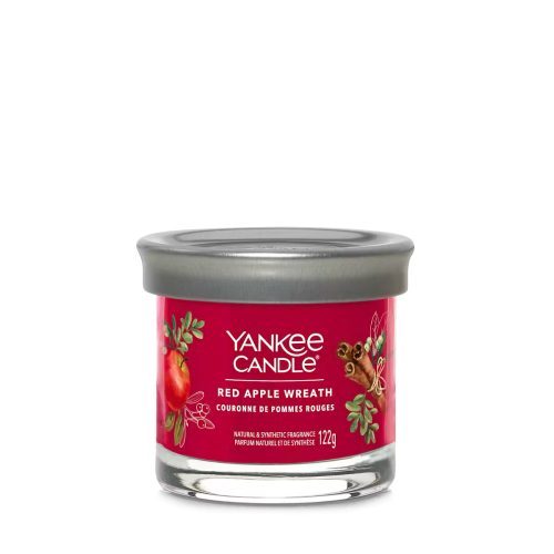 Yankee Candle Signature Red Apple Wreath Candela Tumbler Piccolo