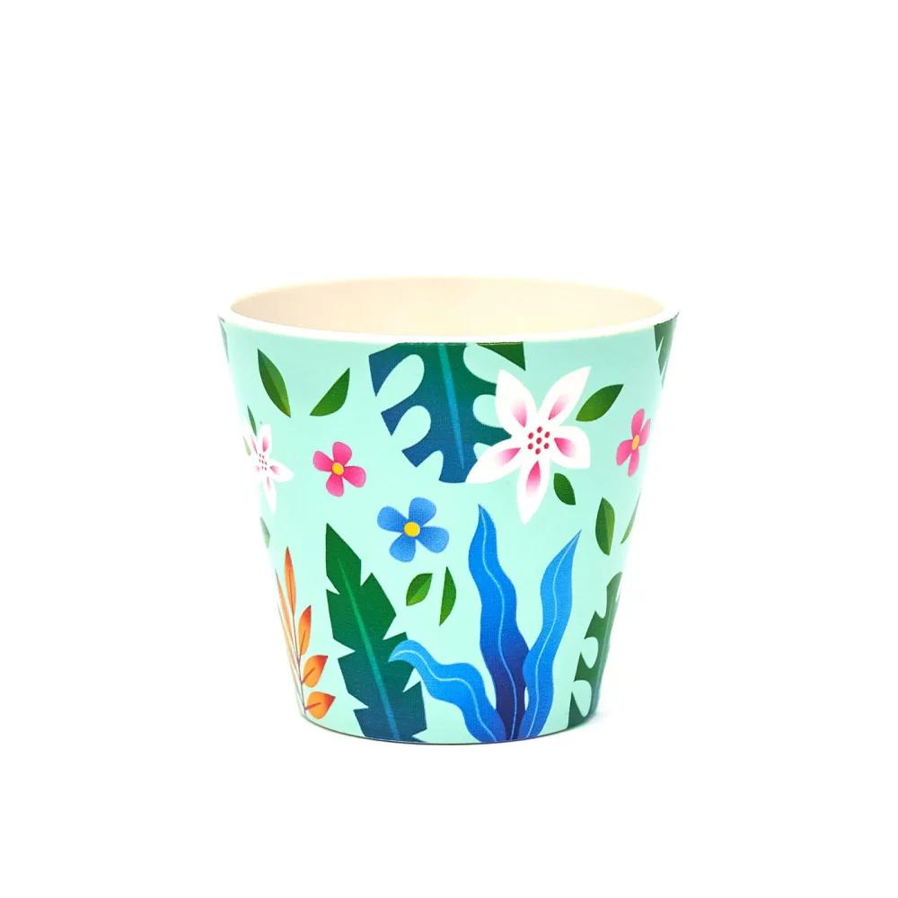 Quy Cup Espresso Flower