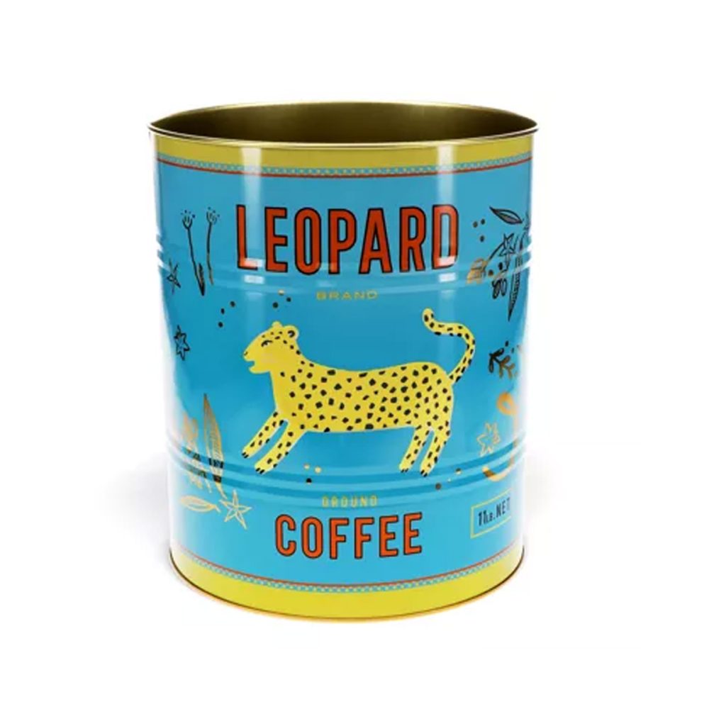 Vaso in Latta Vintage Coffee Large