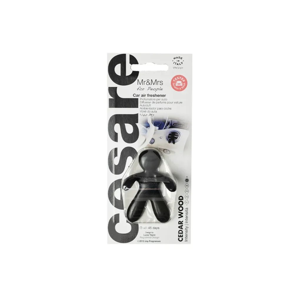 Mr&Mrs Fragrance Cesare Black Cedar Wood Profumatore per auto - immagine 3