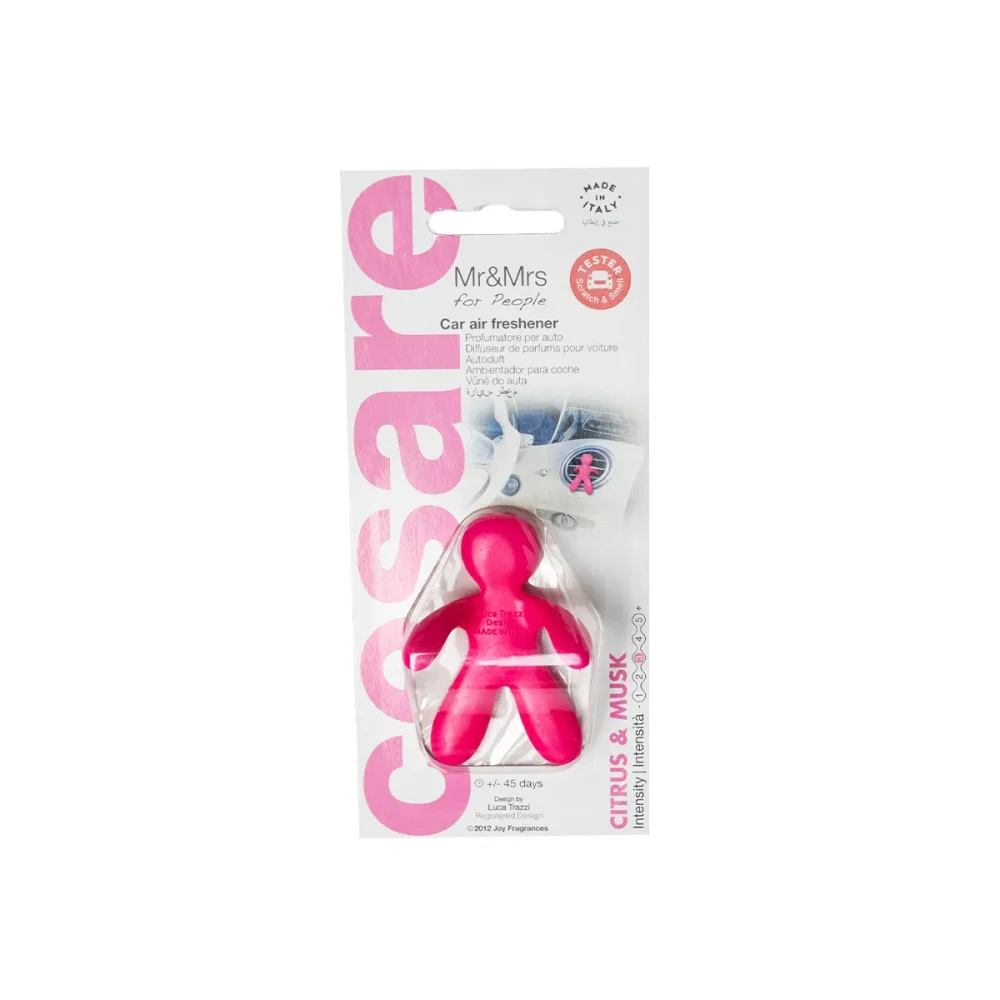 Mr&Mrs Fragrance Cesare Fucsia Citrus & Musk Profumatore per auto - immagine 3