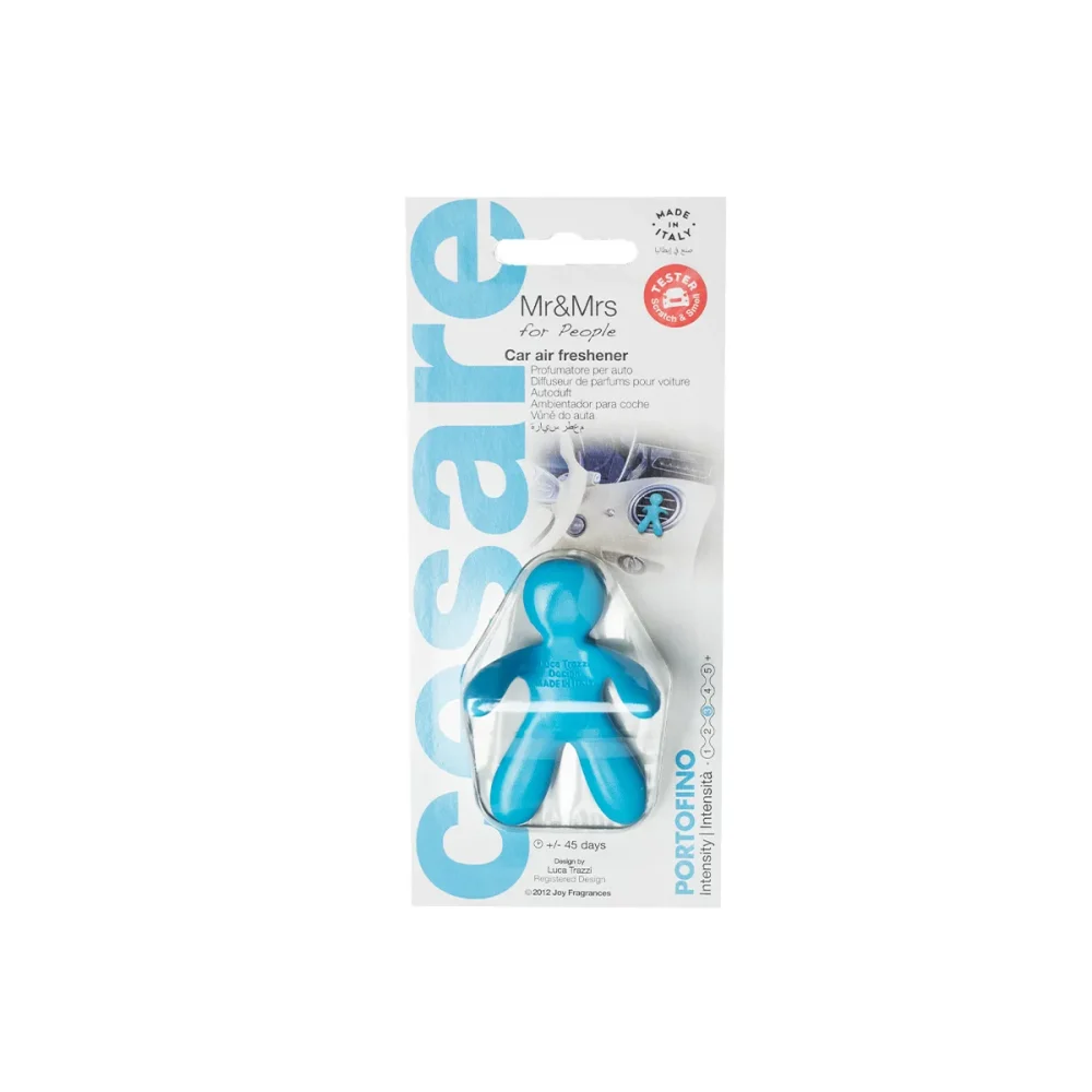 Mr&Mrs Fragrance Cesare Light Blue Portofino Profumatore per auto - immagine 3