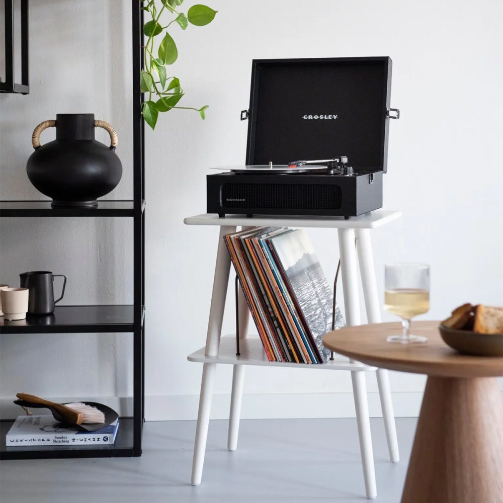 Crosley Manchester WhiteTavolino porta giradischi - immagine 2
