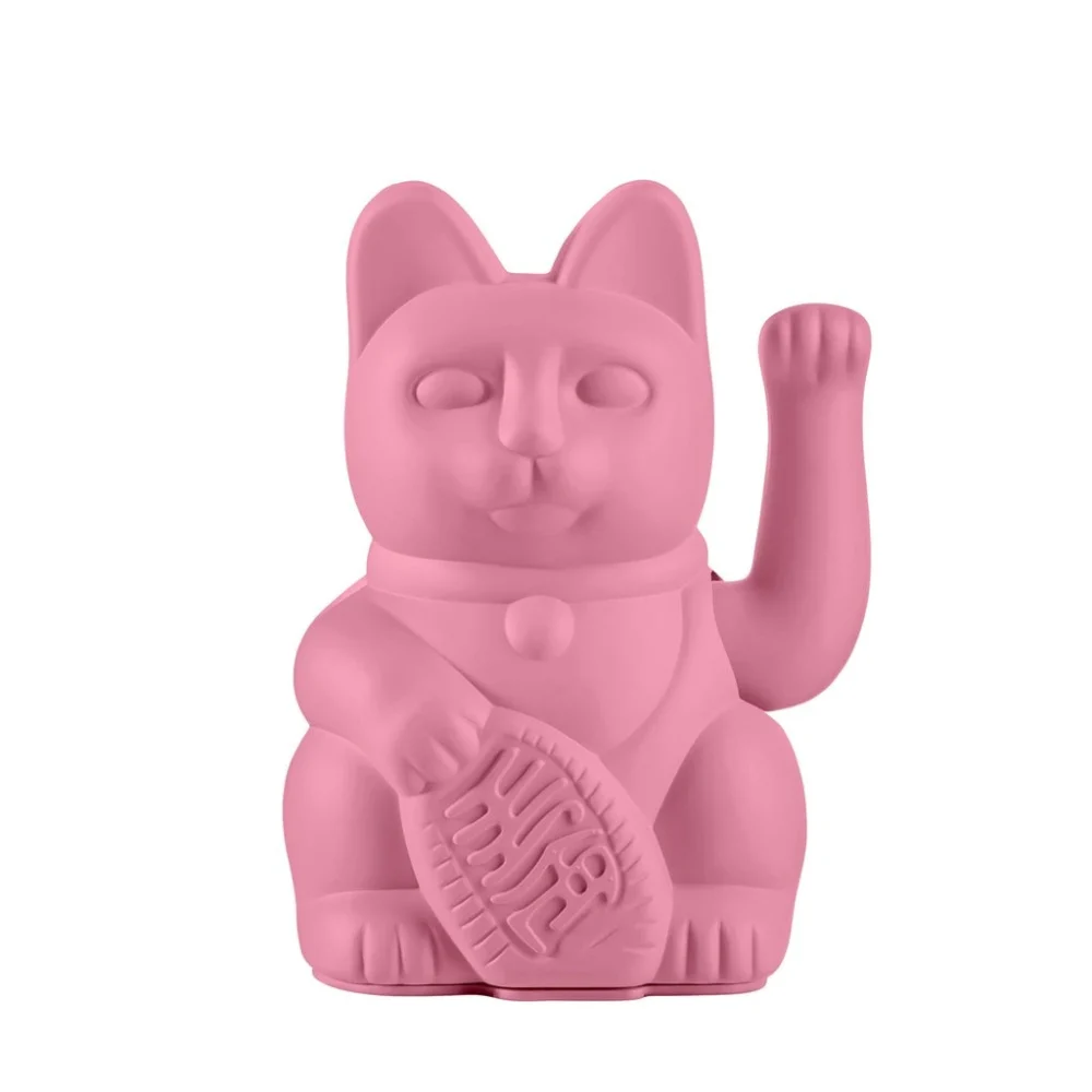 Donkey Maneki Neko Lucky Cat Hot Pink