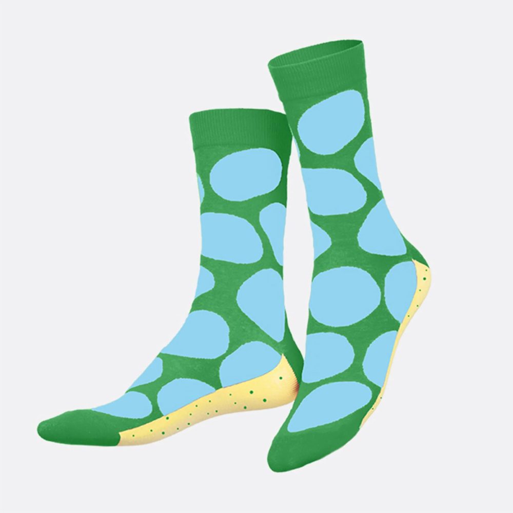 Eat My Socks calzini Salty Chips Green - immagine 2