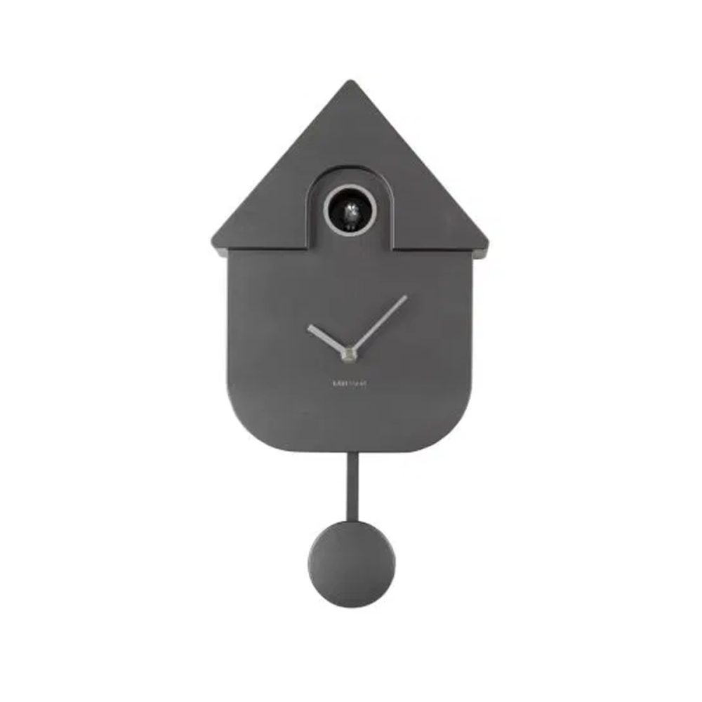 Karlsson Grato Orologio Cucu Nero e Grigio