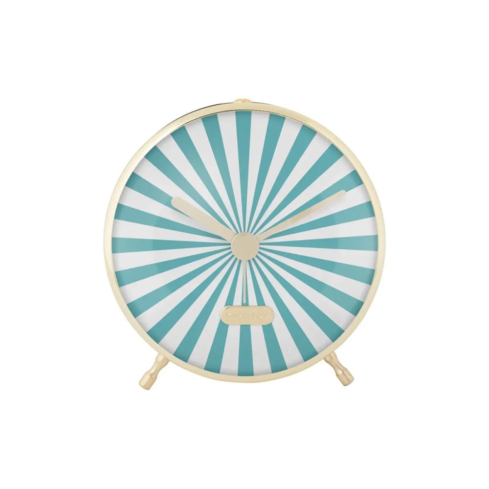 Karlsson Sveglia Candy Swirl Turchese