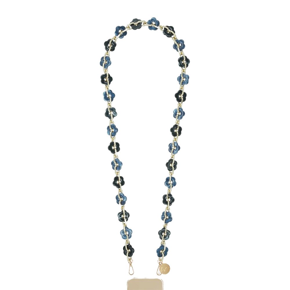 La Coque Francaise Laccio per cellulare Cassy Fiori Blu
