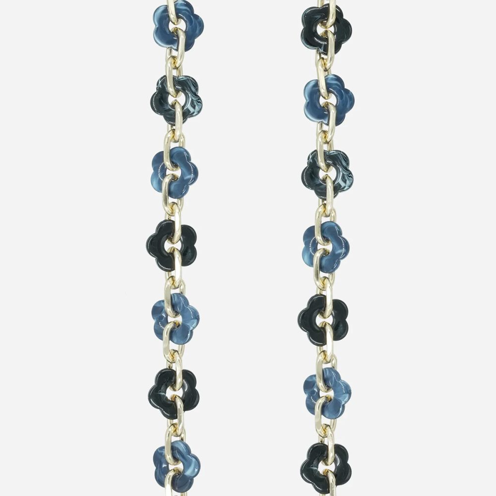 La Coque Francaise Laccio per cellulare Cassy Fiori Blu - immagine 3