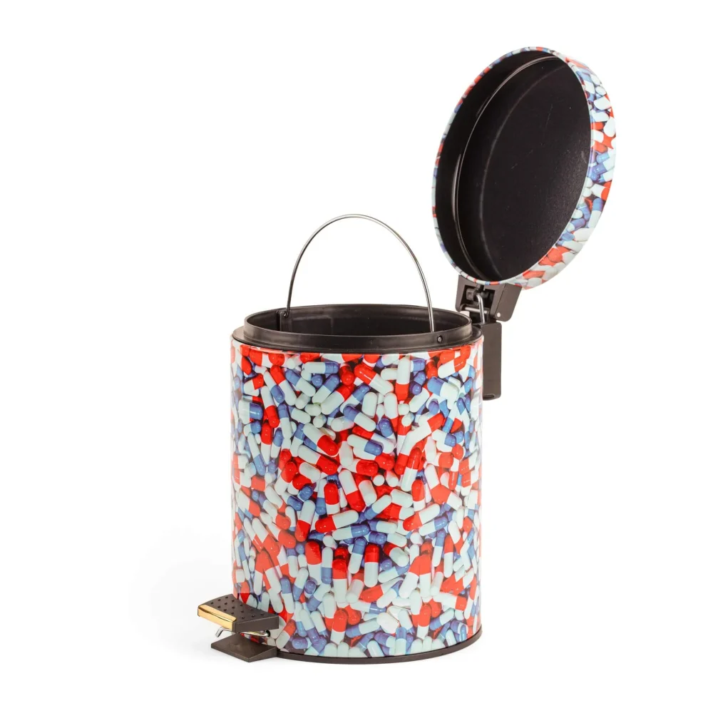 Seletti Toiletpaper Cestino piccolo Pills - immagine 2