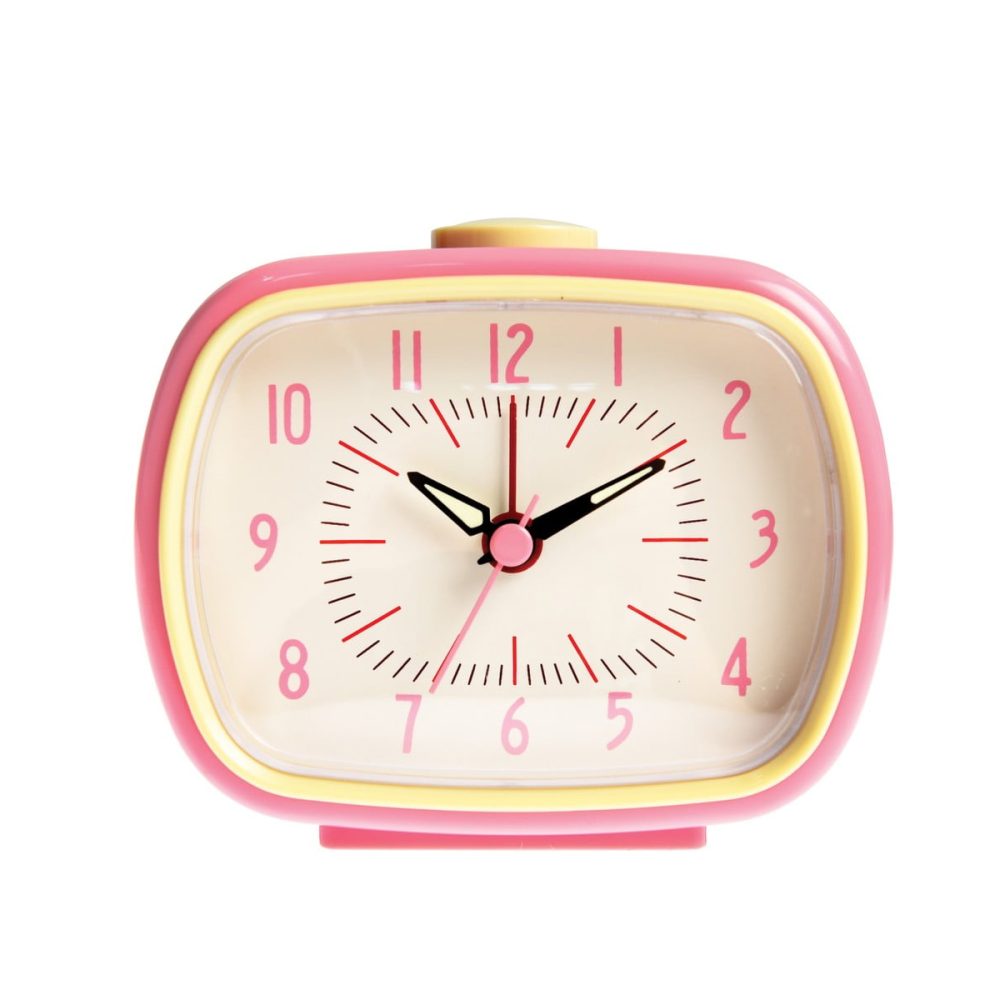 Sveglia Retro Rosa