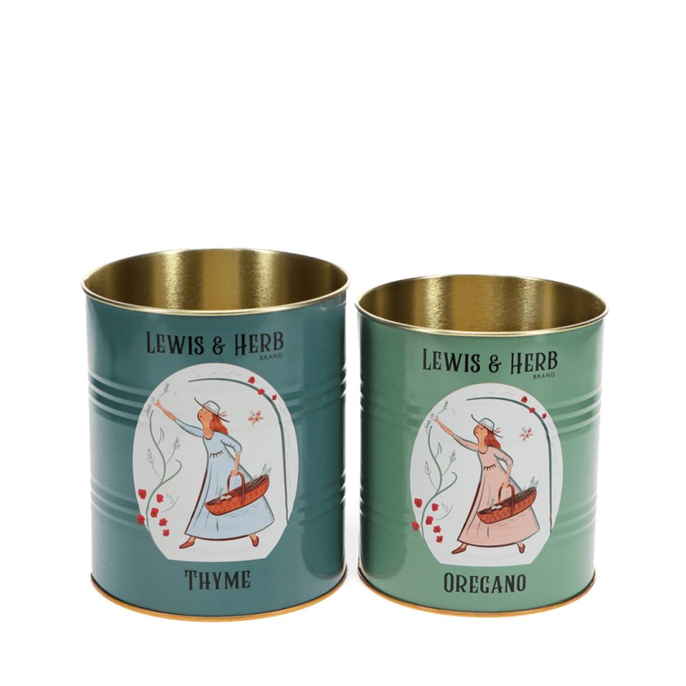 Vaso in Latta Lewis Large