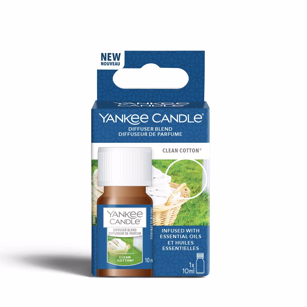 Yankee Candle Olio essenziale per diffusore ad ultrasuoni - Clean Cotton - immagine 2