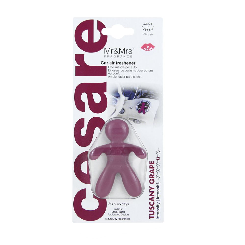 Mr&Mrs Fragrance Cesare Burgundy Tuscany Grape Profumatore per auto - immagine 3