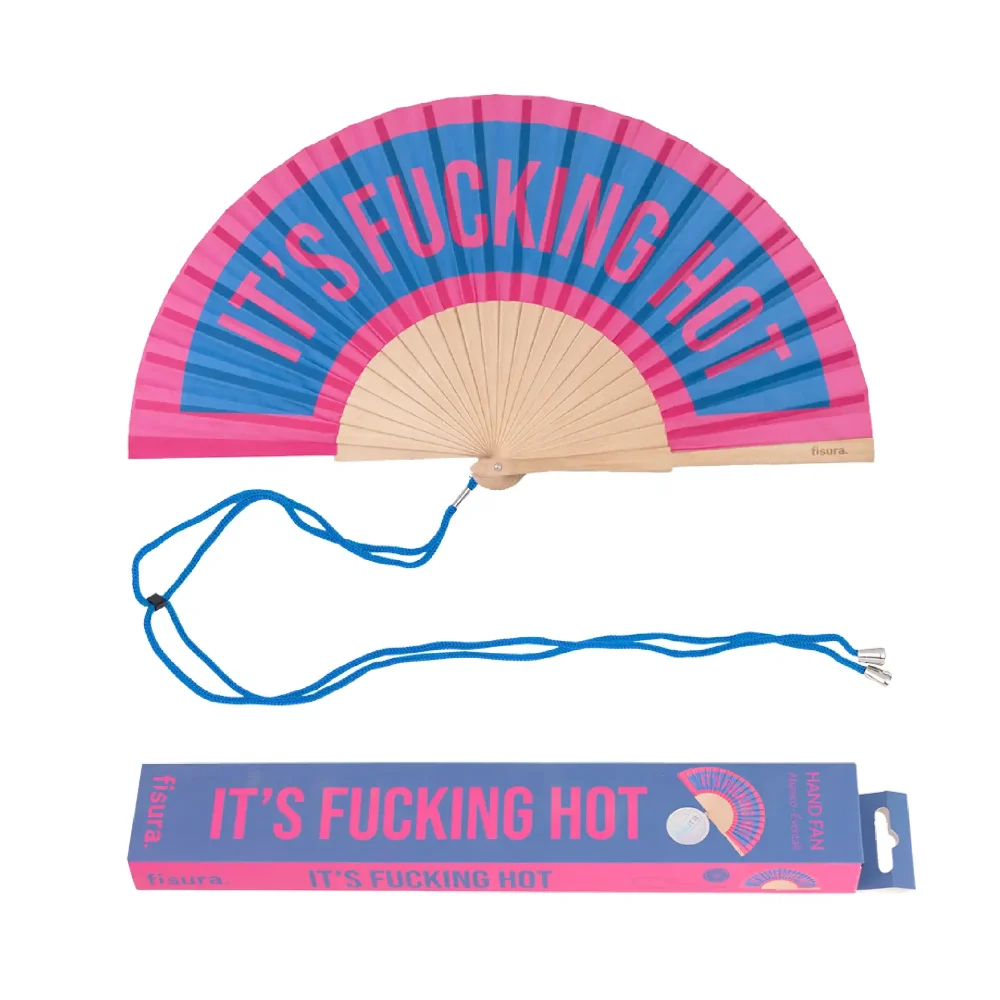 Fisura Ventaglio It's Fucking Hot Azzurro