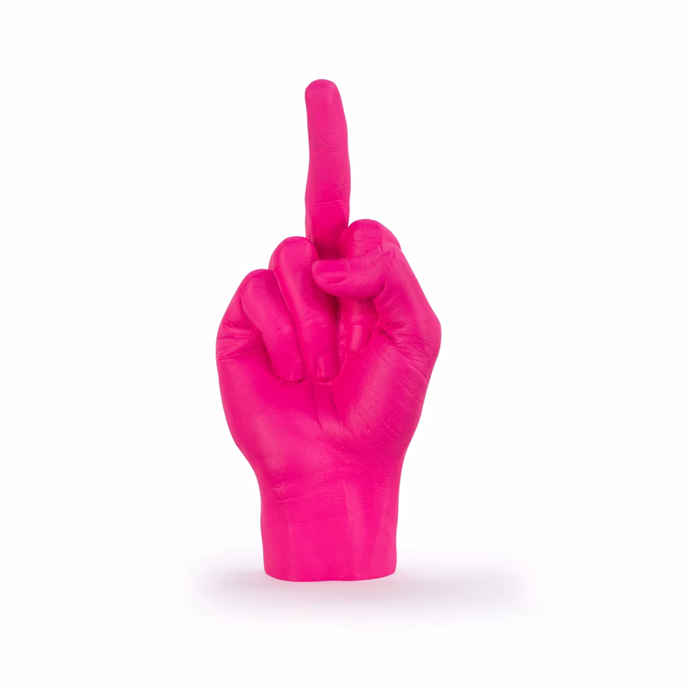 Scultura Finger Rosa XL