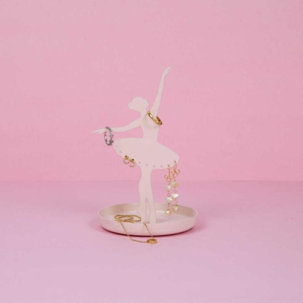 Balvi portagioie in metallo rosa Ballerina - immagine 2