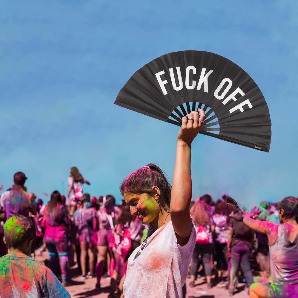 Fisura Ventaglio XXL Fuck Off - immagine 2