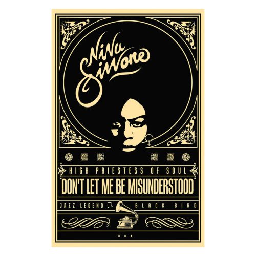Poster Concerti - Nina Simone Misunderstood Black