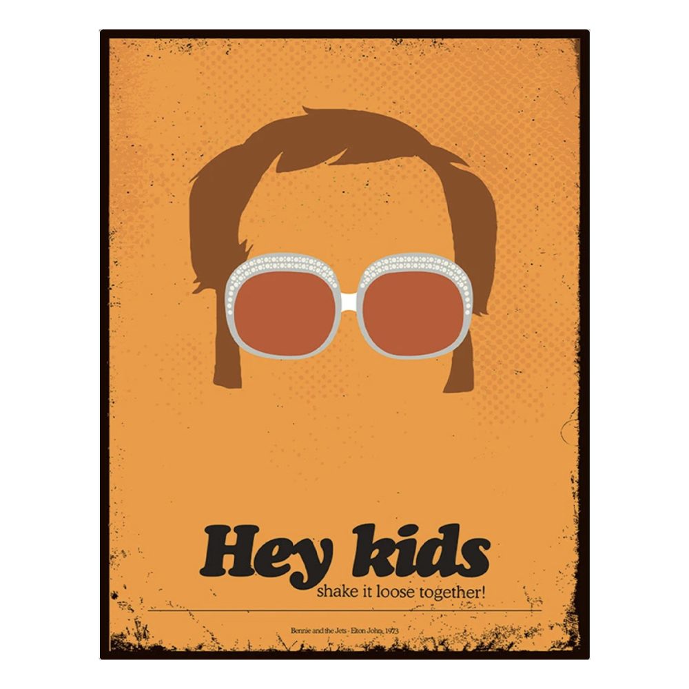 Poster Music Rafael Barletta - Elton John