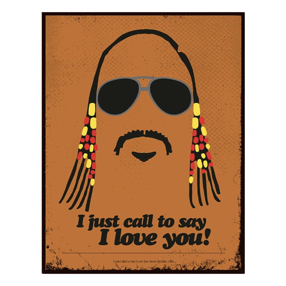 Poster Music Rafael Barletta - Stevie Wonder
