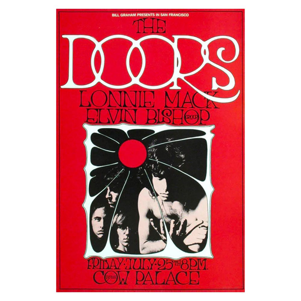 Poster Concerti - The Doors Cow Palace